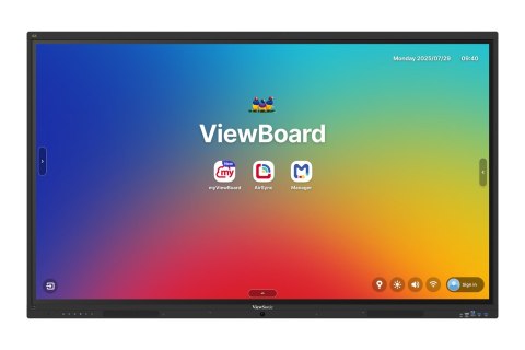 Viewsonic IFP 55IN 4K ANDROID 16 EDLA 64 tablica interaktywna 2,49 m (98") 3840 x 2160 px Ekran dotykowy