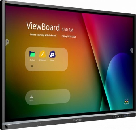 Viewsonic IFP5550-5 tablica interaktywna 139,7 cm (55") 3840 x 2160 px Ekran dotykowy Czarny HDMI