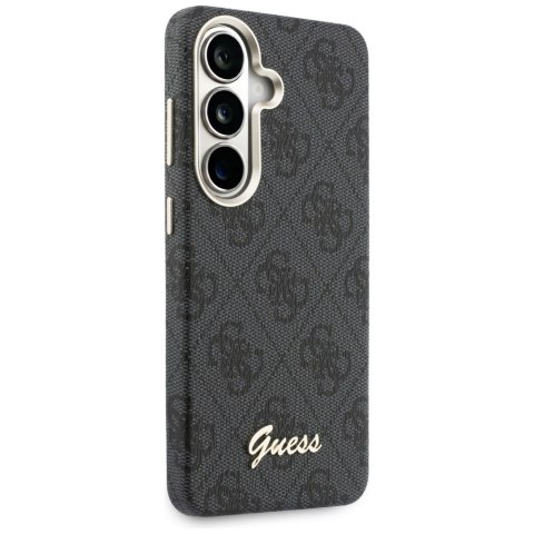 Etui Guess 4G Script MagSafe do SamsungGalaxy S26 czarny