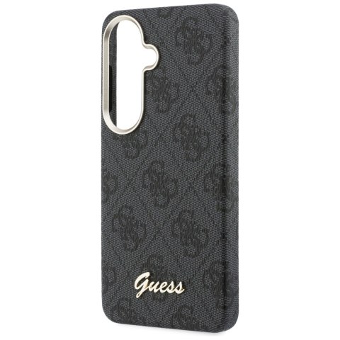 Etui Guess 4G Script MagSafe do SamsungGalaxy S26 czarny