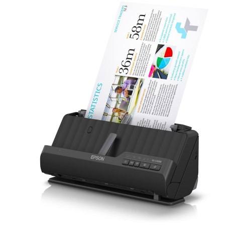 Epson ES-C320W ADF + skaner arkuszowy 600 x 600 DPI A4 Czarny