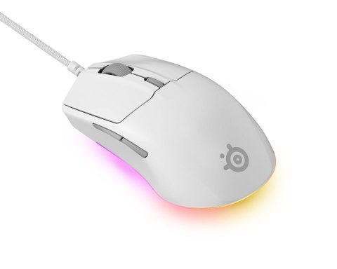 Myszka STEELSERIES Rival 3 Gen 2 - Biała