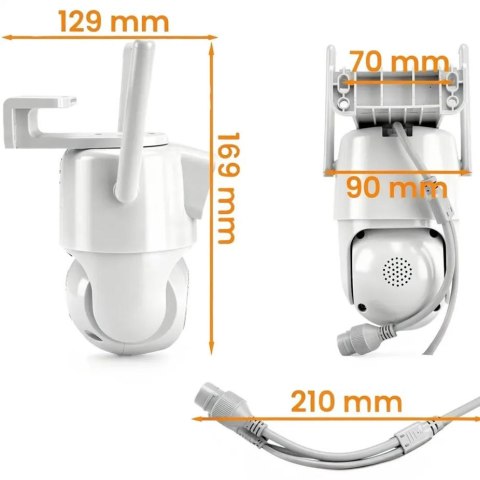 Kamera IP Orllo TZ19 DUAL (4MP+4MP Wi-Fi 4K AI