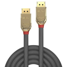 Lindy 36292 kabel DisplayPort 2 m Złoto