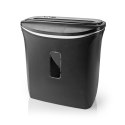 Niszczarka do papieru Nedis 12l DIN P-4 190W Czarna