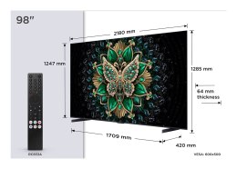 Telewizor TCL 98C6K Neo QD-Mini LED 98