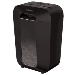 Niszczarka Fellowes LX70, 4407501 kolor czarny, 18 litrów, Niszczy jednorazowo do 11 kartek A4 (70g) na ścinki 4×40 mm (P-4/T-4)