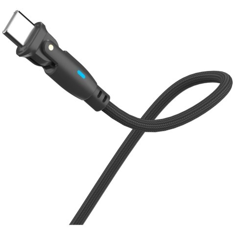 Kabel 3MK Hyper Cable N-SERIES USB-C do USB-C 1m 20V/5A 100W czarny