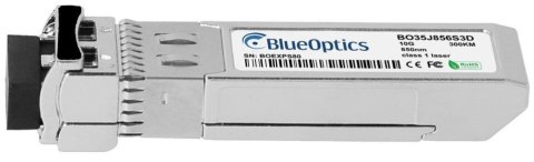 BlueOptics J9150D-BO moduł przekaźników sieciowych Swiatłowód 10000 Mbit/s SFP+ 850 nm