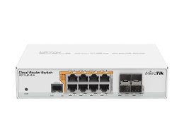 Mikrotik CRS112-8P-4S-IN przełącznik sieciowy Gigabit Ethernet (10/100/1000) Obsługa PoE Biały