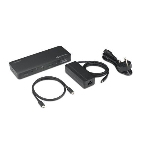 Kensington SD5920T EQ - Stacja dokująca - do laptopa - USB4 / Thunderbolt 4 - 2 x HDMI, 3 x DP, 2 x Thunderbolt 4 - 1GbE, 2.5GbE