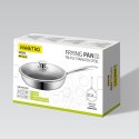 Patelnia z pokrywką 24cm MR-1216-24 MAESTRO