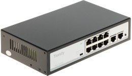 SWITCH POE TC-P3S010 SPEC:F/0820/AT/90 8-PORTOWY + 2X UPLINK TIANDY
