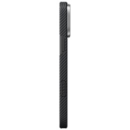Etui PITAKA Ultra-Slim PitaTap MagSafe do iPhone 16 Pro czarno szary