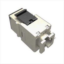 Moduł Keystone szybkozaciskowy narzędziowy SOLARIX Cat.6 STP FTP RJ45 srebrny
