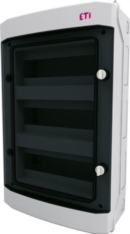 Rozdzielnia plastikowa NT 36M 3x 12M N+PE IP65 535x319x144 drzwi dymne biały DIDO 1500VDC
