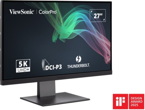 Viewsonic VP2788-5K monitor komputerowy 68,6 cm (27") 5120 x 2880 px 5K Ultra HD LED Czarny