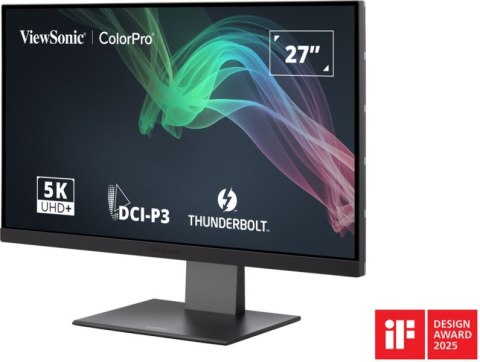 Viewsonic VP2788-5K monitor komputerowy 68,6 cm (27") 5120 x 2880 px 5K Ultra HD LED Czarny
