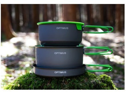Zestaw Optimus Terra Camp 4 Cooking Pot Set