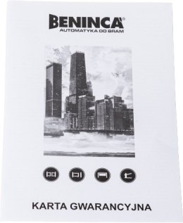 Zestaw Beninca KWOLF624.P2 24V do 600kg bram przesuwnych