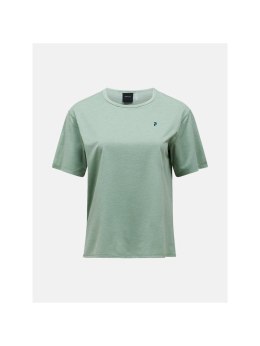 Koszulka damska PEAK PERFORMANCE W Trail Shortsleeve kolor zielony - S