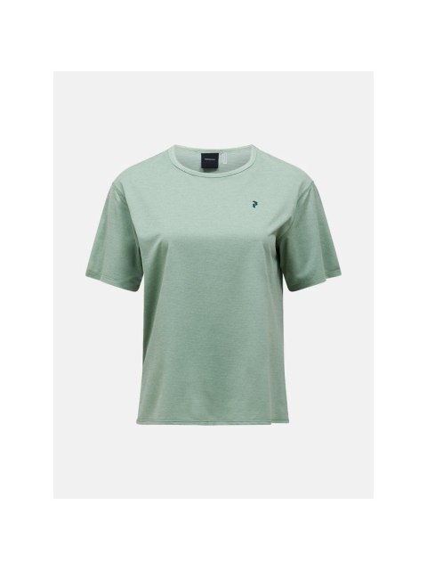 Koszulka damska PEAK PERFORMANCE W Trail Shortsleeve kolor zielony - S