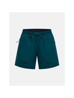 Szorty damskie PEAK PERFORMANCE W Outdoor Cargo Shorts kolor zielony - M