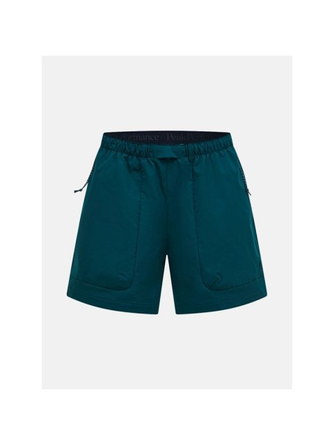 Szorty damskie PEAK PERFORMANCE W Outdoor Cargo Shorts kolor zielony - S