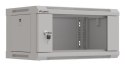 LANBERG SZAFA INSTALACYJNA RACK WISZĄCA 19" 4U 540X350 SZARA DRZWI PRZESZKLONE (FLAT PACK)