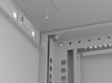 LANBERG SZAFA INSTALACYJNA RACK WISZĄCA 19" 4U 540X350 SZARA DRZWI PRZESZKLONE (FLAT PACK)