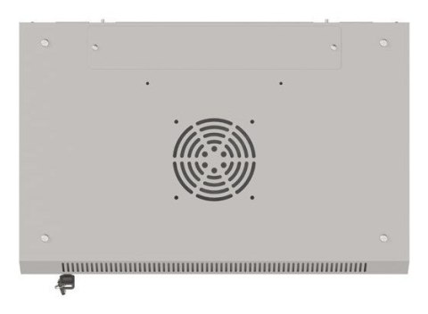 LANBERG SZAFA INSTALACYJNA RACK WISZĄCA 19" 4U 540X350 SZARA DRZWI PRZESZKLONE (FLAT PACK)