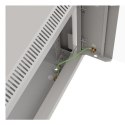 LANBERG SZAFA INSTALACYJNA RACK WISZĄCA 19" 4U 540X350 SZARA DRZWI PRZESZKLONE (FLAT PACK)