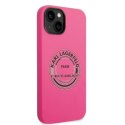 Karl Lagerfeld KLHCP14MSRSGRCF iPhone 14 Plus 6,7" hardcase różowy/pink Silicone RSG