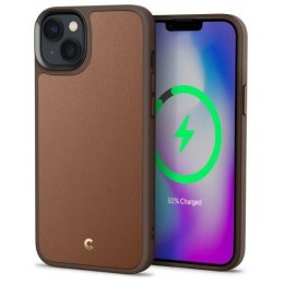 Spigen Cyrill Kajuk MAG iPhone 14 Plus Magsafe brązowy/saddle brown ACS04947