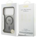 Etui Guess IML Gradient Triangle Logo MagSafe do iPhone 17 Pro Max czarny