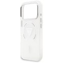 Etui Guess IML Gradient Triangle Logo MagSafe do iPhone 17 Pro przezroczysty