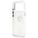 Etui Guess IML Gradient Triangle Logo MagSafe do iPhone 17 Pro przezroczysty