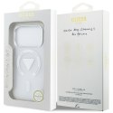 Etui Guess IML Gradient Triangle Logo MagSafe do iPhone 17 Pro przezroczysty