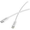 Kable Verbatim Sync & Charge USC-C do Lightning essentials 27W czarny / biały 2szt. 32392