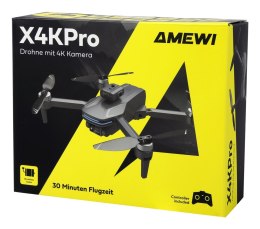Amewi X4KPro 4 wirn. Quadcopter 3840 x 2160 px 1500 mAh Szary