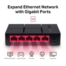 Switch Mercusys MS105G