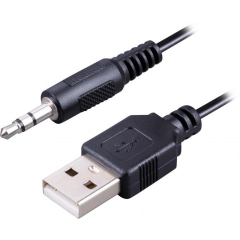 DEFENDER GŁOŚNIKI ROCKET 2.0 6W LED USB CZARNE 65094