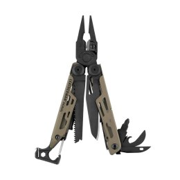 Leatherman SIGNAL szczypce wielofunkcyjne Kieszonkowy 19 przyb. Czarny, Opalony/Jasnobrązowy