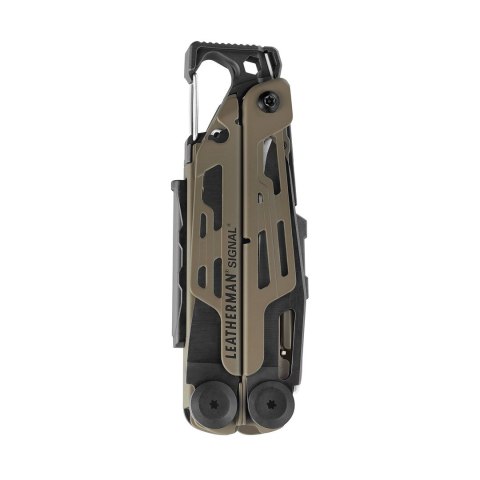 Leatherman SIGNAL szczypce wielofunkcyjne Kieszonkowy 19 przyb. Czarny, Opalony/Jasnobrązowy