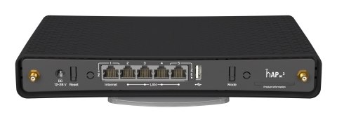 Router WiFi 4 Mikrotik hAP ac3 (RBD53iG-5HacD2HnD) 2,4GHz(2x2)/5GHz(2x2) 5p