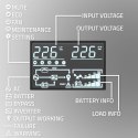 Zasilacz awaryjny UPS do RACK 2.4kVA, 2400W, Power Factor 1.0, LCD, EPO, USB, On-line