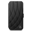 Mercedes MEFLBKP12SDIQBK iPhone 12 mini5,4" czarny/black book Bow Line