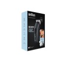 Braun | BG3340 | Body Groomer | Cordless and corded | Number of length steps | Number of shaver heads/blades | Black/Grey