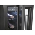 Candy | Wine Cooler | CCVB 15/1 | Energy efficiency class G | Built-in | Bottles capacity 7 | Cooling type | Black