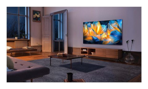 Telewizor TCL 65C6KS QD-Mini LED 65" 4K Ultra HD Google TV Dolby Atmos DVB-T2 Metaliczny